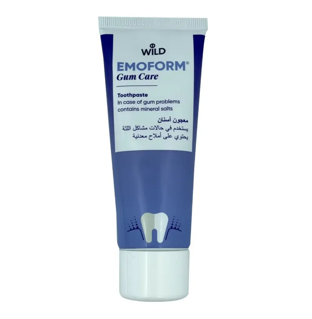 WILD - EMOFORM GUM CARE TOOTHPASTE - 75ML