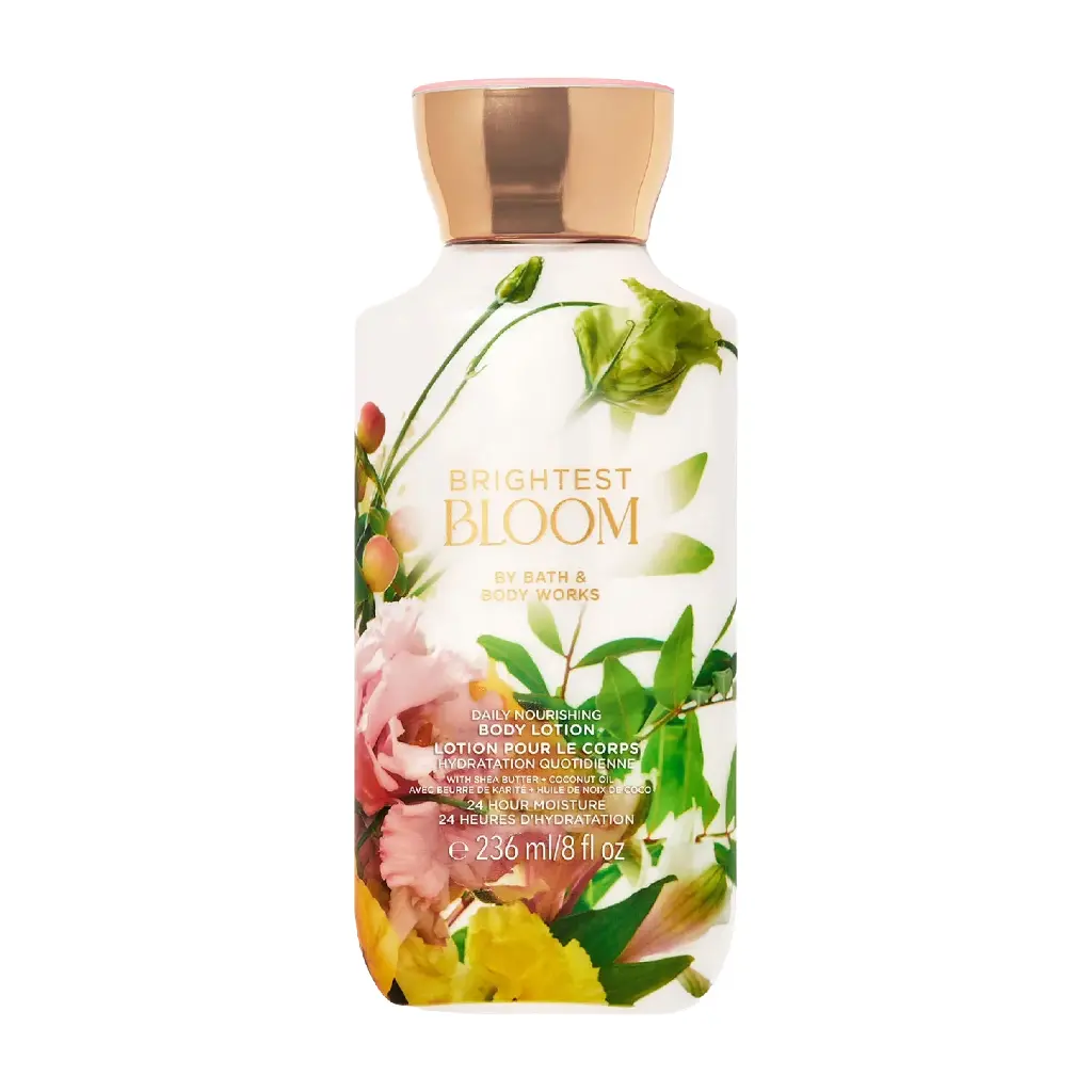 BATH & BODY WORKS - BRIGHTEST BLOOM 24-HOUR MOISTURE BODY LOTION 236ML