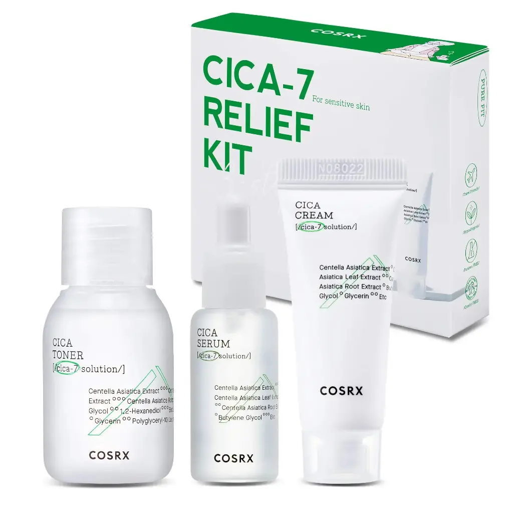 COSRX - CICA-7 RELIEF KIT 3PCS