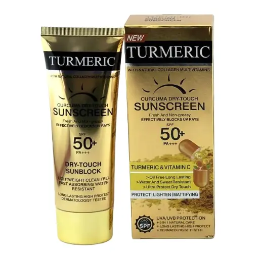 FRUIT OF THE WOKALI - TURMERIC SUNSCREEN SPF50 DRY TOUCH SUNBLOCK 100ML