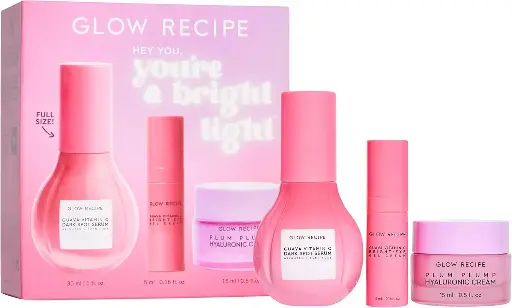 GLOW RECIPE - HEY YOU YOU'RE A BRIGHT LIGHT SET 3PC