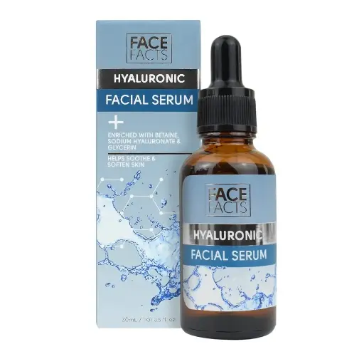 FACE FACTS - HYALURONIC FACIAL SERUM 30ML