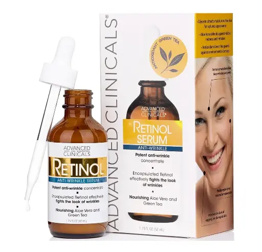 ADVANCED CLINICALS - RETINOL FACIAL SERUM ANTI WRINKLE 52ML