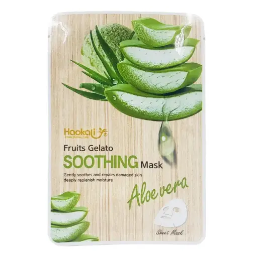 WOKALI - HAOKALI FRUITS GELATO SOOTHING ALOE VERA SHEET MASK 30ML