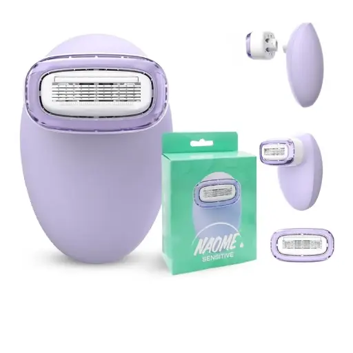 نعومي - شفرات حلاقة لملمس حريري وناعم