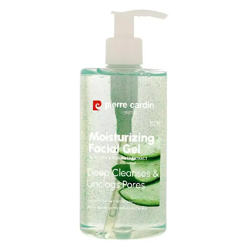 PIERRE CARDIN - MOISTURIZING FACIAL GEL WITH ALOE VERA & ROSEMARY 350ML