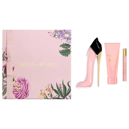 كارولينا هيرريرا - طقم جود جيرل بلاش او دي بي 80 مل + 10 مل + لوشن 100 مل