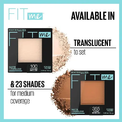 MAYBELLINE - FIT ME MATTE + PORELESS POWDER FOUNDATION 8.5G