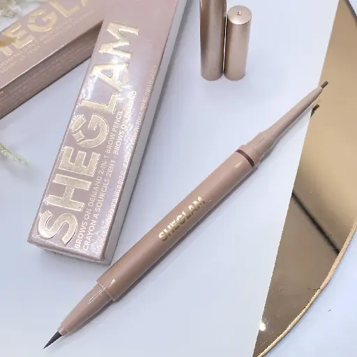 شيجلام - قلم حواجب 2 في 1 لتحديد وتعبئة الحواجب 0.05 جرام