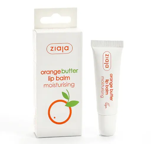ZIAJA - ORANGE BUTTER LIP BALM MOISTURISING 10ML