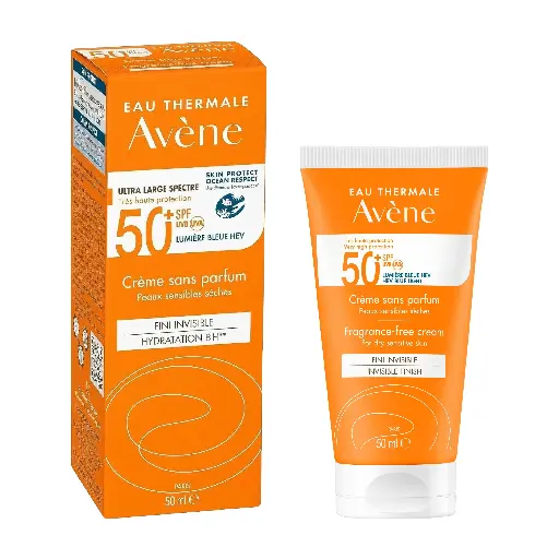AVENE - ULTRA LARGE SPECTRE SPF50+ CREME SANS PARFUM FINI INVISIBLE 50ML