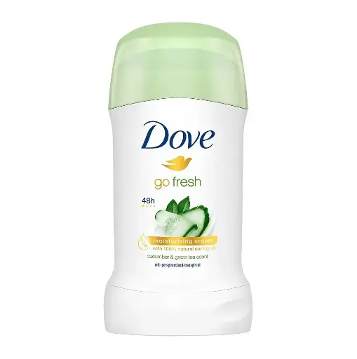 DOVE - GO FRESH 48H ANTI PERSPIRANT MOISTURISING CREAM CUCMBER & GREEN TEA SCENT 40ML