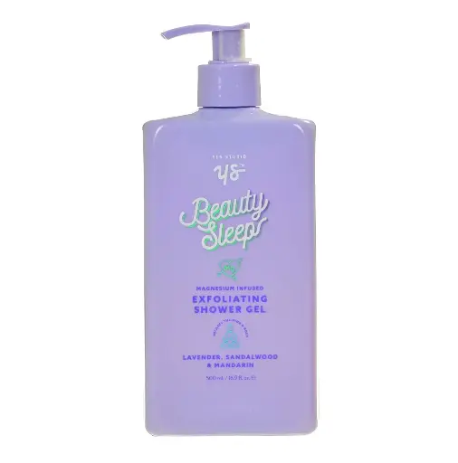 YES STUDIO - LAVENDER, SANDALWOOD & MANDARIN EXFOLIATING SHOWER GEL 500ML