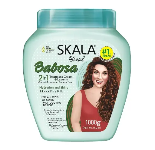 SKALA - BABOSA 2 IN 1 TREATMENT CREAM + LEAVE IN CREAM HYDRATION AND SHINE FOR ALL HAIR TYPES 1000G