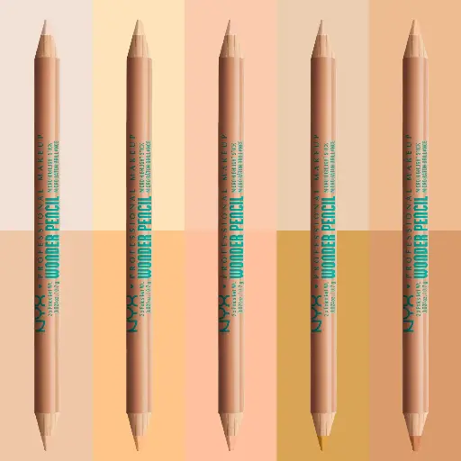NYX - WONDER PENCIL CONCEALER, EYE BRIGHTENER, REVERSE LIP LINER 1G