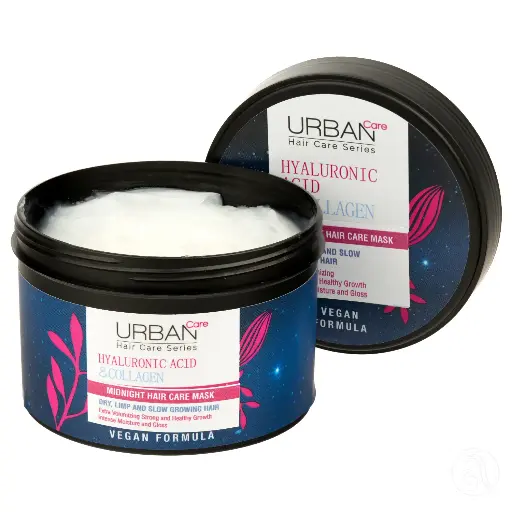 URBAN CARE - HYALURONIC ACID&COLLAGEN MIDNIGHT HAIR CARE MASK 230ML
