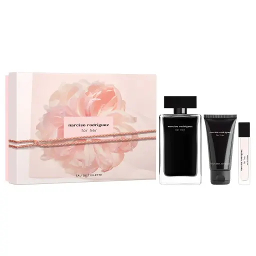 NARCISO RODRIGUEZ - GIFT SET FOR HER EDT 100ML + 10ML + LOTION 50ML