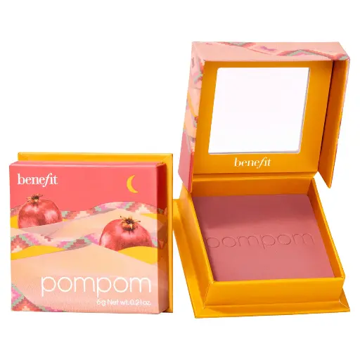 BENEFIT - POMPOM POMEGRANTE ROSE POWDER BLUSH 6G