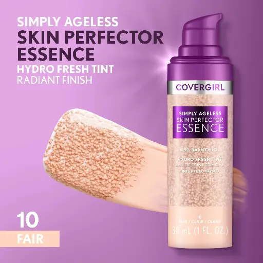 COVERGIRL - SIMPLY AGELESS SKIN PERFECTOR ESSENCE HYDRO FRESH TINT 30ML  