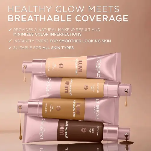 L'OREAL - LUMI LE GLOW TINT LIQUID SKIN TINT 25ML