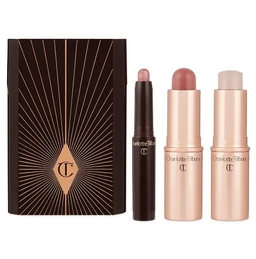 شارلوت تلبري - طقم مكياج كويك آند إيزي لإطلالة سريعة ديت نايت خلال 5 دقائق 3 قطع