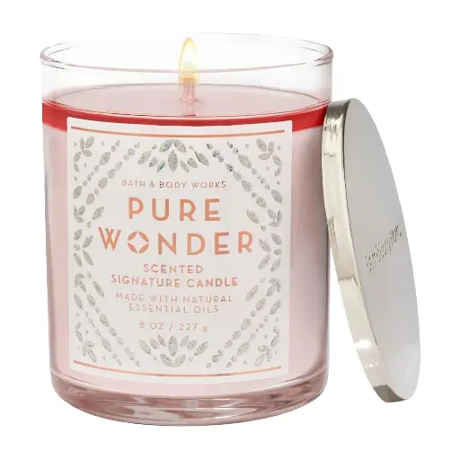BATH & BODY WORKS - PURE WONDER CANDLE 227G