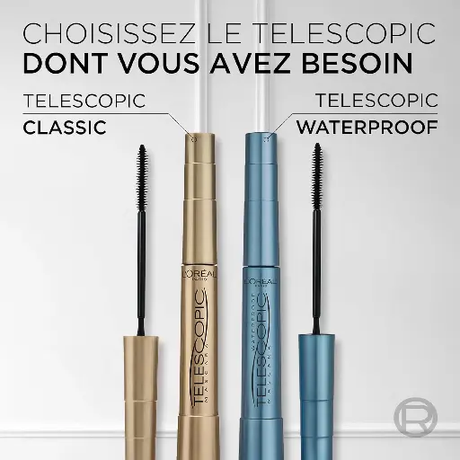 لوريال باريس - ماسكارا تيلسكوبك 8 مل