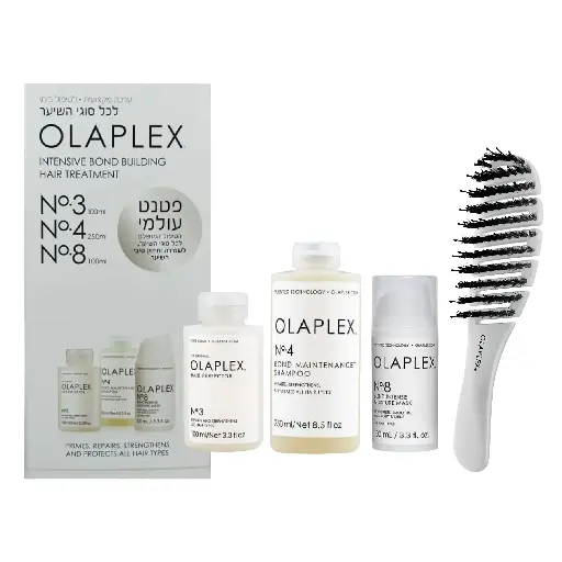 اولابليكس - طقم علاج مكثف لترميم وتقوية الشعر واعادة بناء الروابط 4 قطع