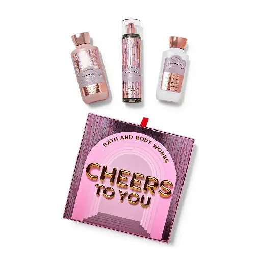 BATH & BODY WORKS - SET CHAMPAGNE TOAST 3PCS