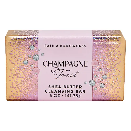 BATH & BODY WORKS - CHAMPAGNE TOAST SHEA BUTTER CLEANSING BAR 141.75G