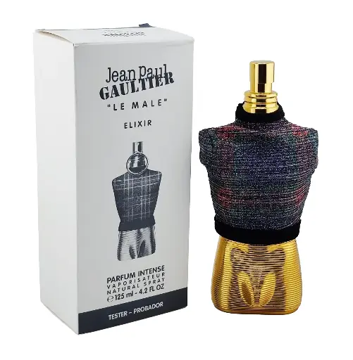 TESTER - JEAN PAUL GAULTIER - LE MALE ELIXIR COLLECTOR EDITION PARFUM 125ML