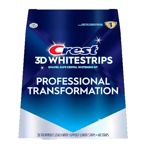 CREST - 3D WHITESTRIPS PROFESSIONAL TRANSFORMATION 40STRIPS