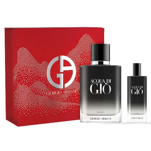 GIORGIO ARMANI -  GIFT SET ARMANI ACQUA DI GIO PARFUM 100ML + 15ML