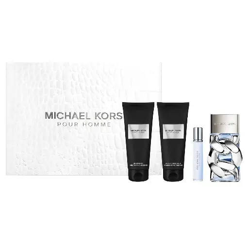 MICHAEL KORS - GIFT SET MICHAEL KORS POUR HOMME EDP 100ML + 10ML + SHOWER GEL 100ML + AFTER SHAVE 100ML