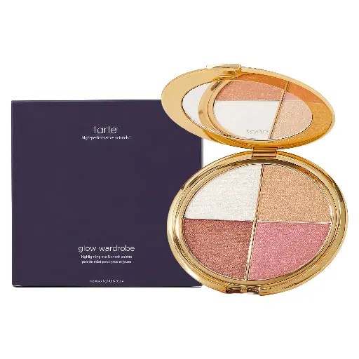 TARTE - GLOW WARDROBE HIGHLIGHTING EYE & CHEEK PALETTE 6.4G