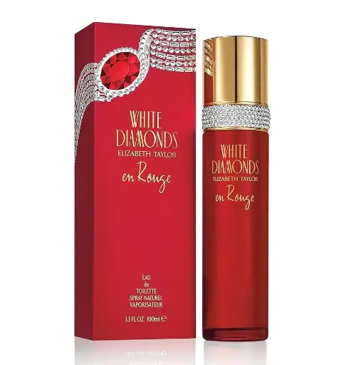 ELIZABETH TAYLOR - WHITE DIAMONDS EN ROUGE EDT 100ML
