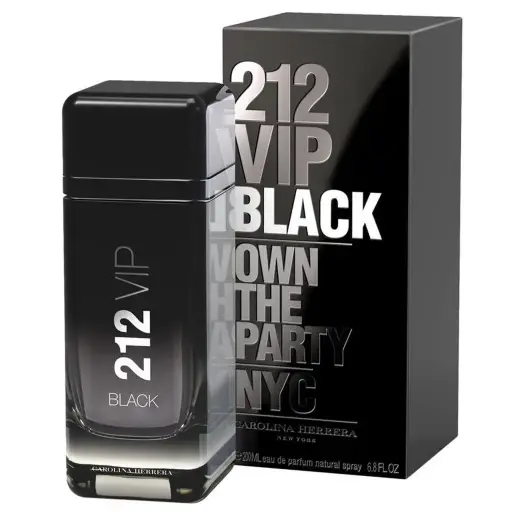 CAROLINA HERRERA - 212 VIP BLACK FOR MEN EDP 200ML