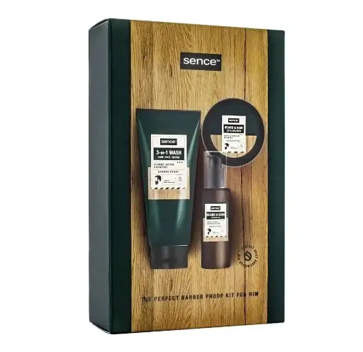 سينس - مجموعة هدايا للرجال للحلاقة مكونة من 3 قطع