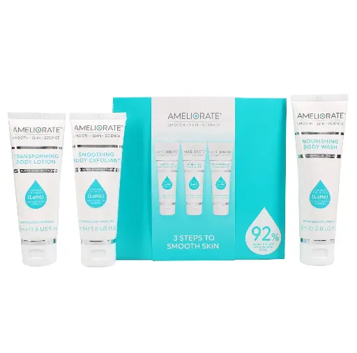 أميليوريت - مجموعة العناية بالجسم ذات العلوم الناعمة للبشرة 3 قطع