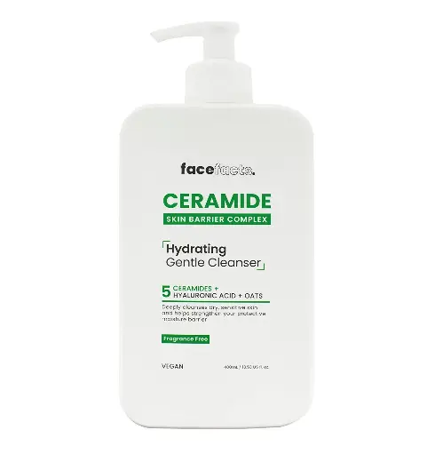 FACE FACTS - CERAMIDE HYDRATING GENTLE CLEANSER 400ML