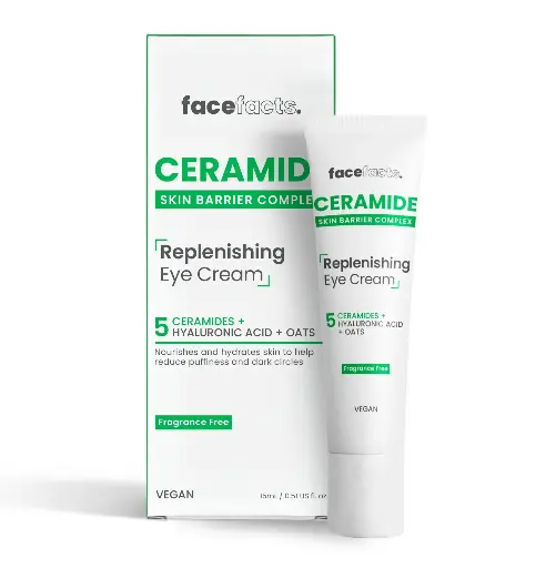 FACE FACTS - CERAMIDE REPLENISHING EYE CREAM 15ML