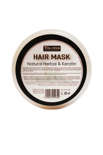 TO ME - HAIR MASK NATURAL HERBAL & KERATIN 500ML