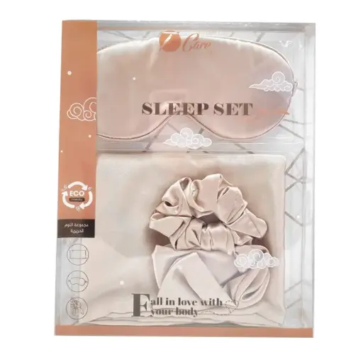 تريبل كير - T4060 مجموعة النوم الحريرية 3 قطع