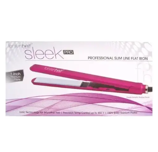 FAHRENHEIT - SLEEK PROFESSIONAL SLIM LINE FLAT IRON FOR SMOOTHER HAIR