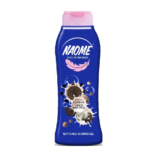 نعومي - كوكيز كريم وذ ميلك جل الاستحمام 750 مل