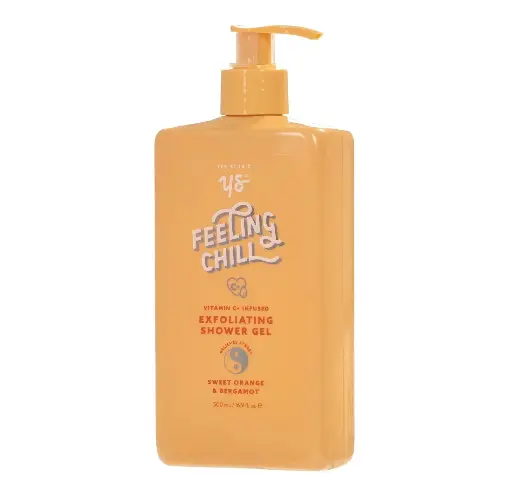 يس ستوديو - جل الاستحمام المقشر بالبرتقال والبرغموت 500 مل